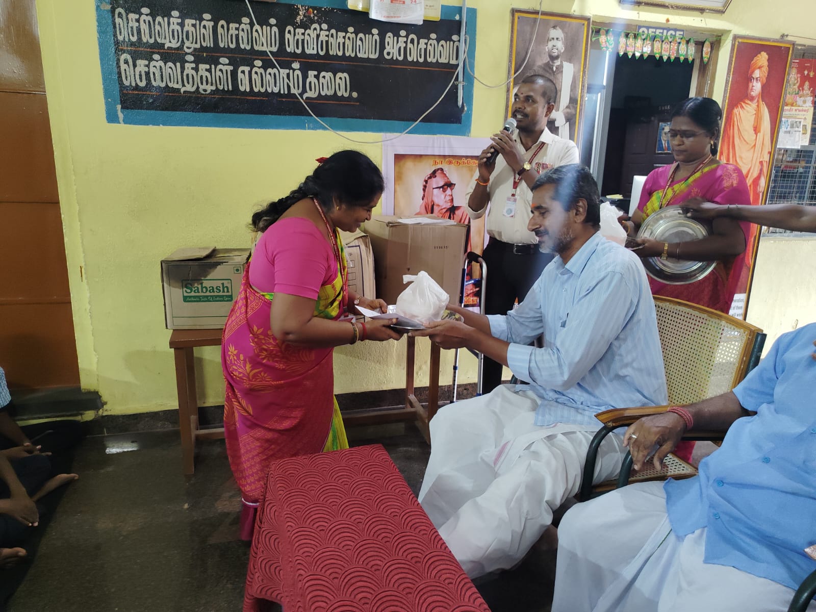 Donation ceremony at the Trust